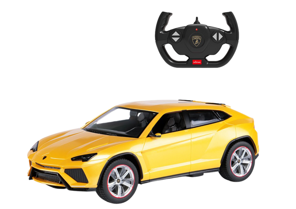 RC automobil Rastar 1:14 Lamborghini Urus, žuti