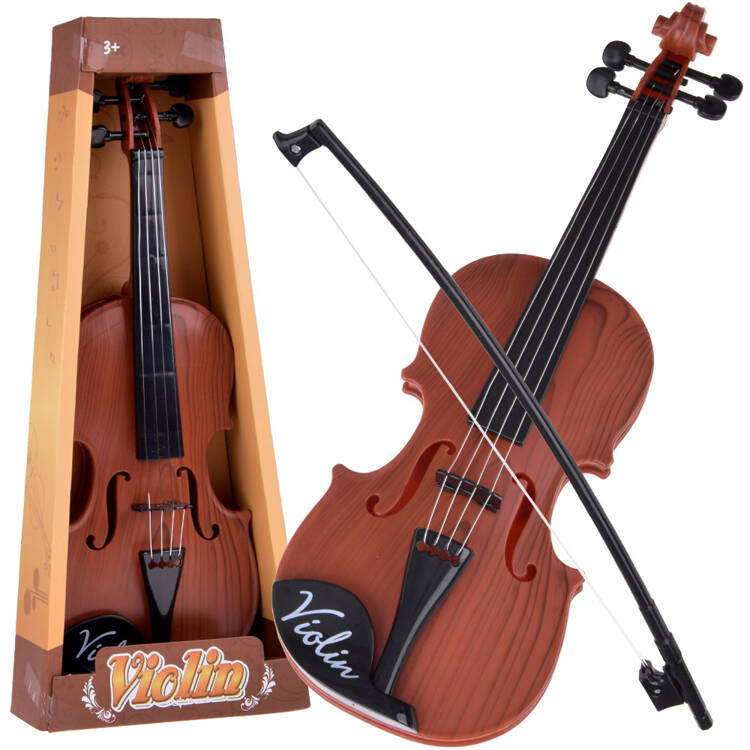 Plastična violina s gudalom, igračka za djecu, 42 cm
