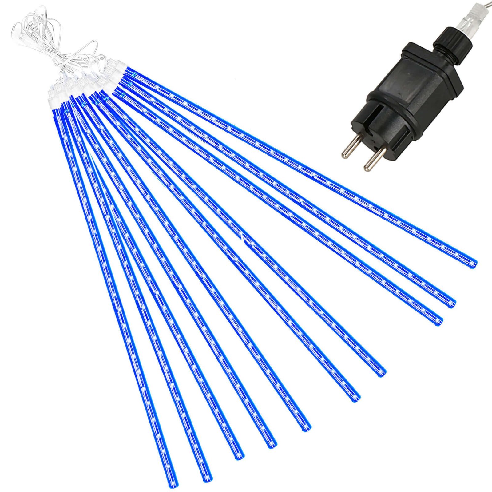 LED vanjska božićna svjetla “sople” – 480 LED, 6 m, efekt padajućeg snijega