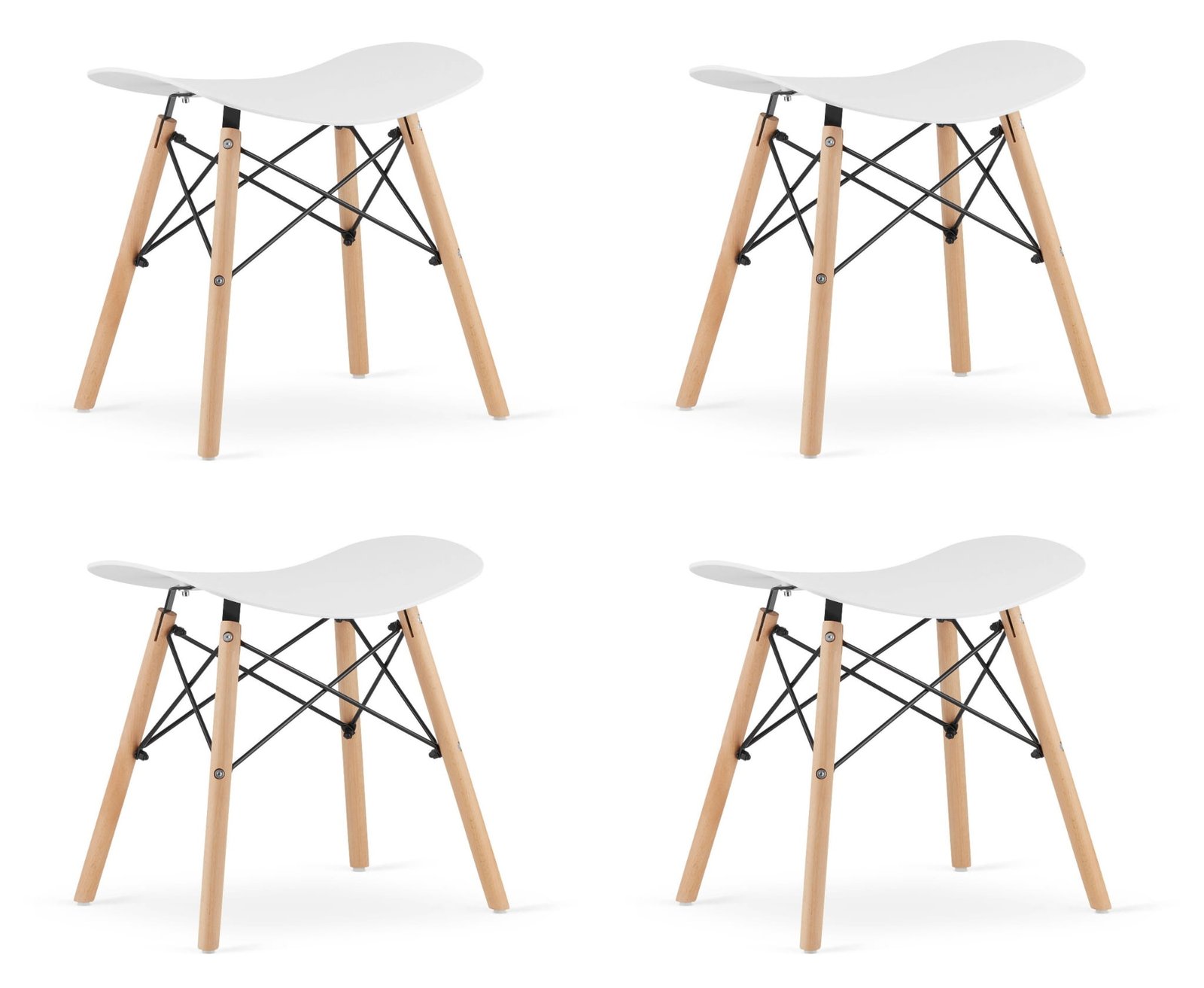 KORFU stolac – bijeli (4 komada)