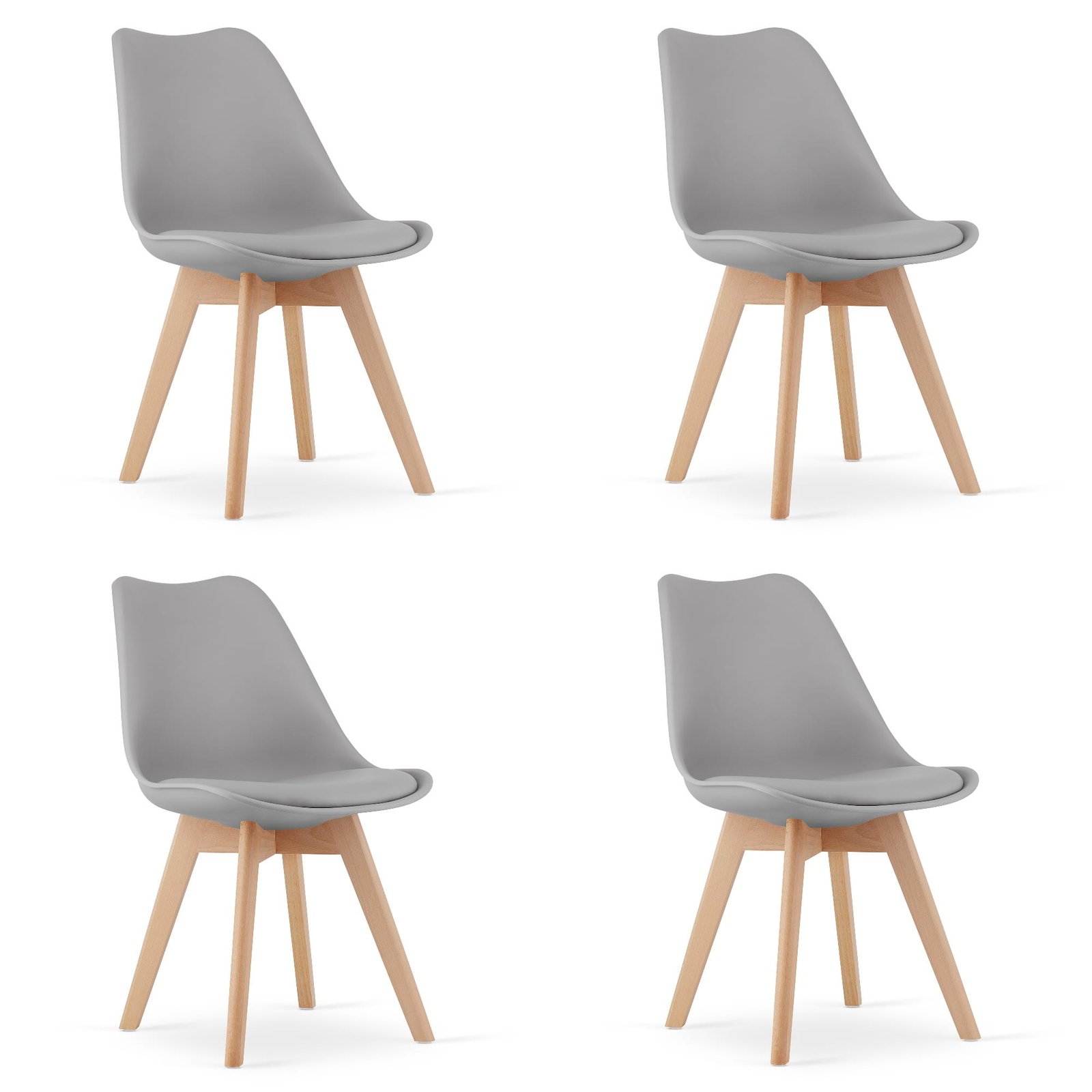Set od 4 stolice MARK – siva boja