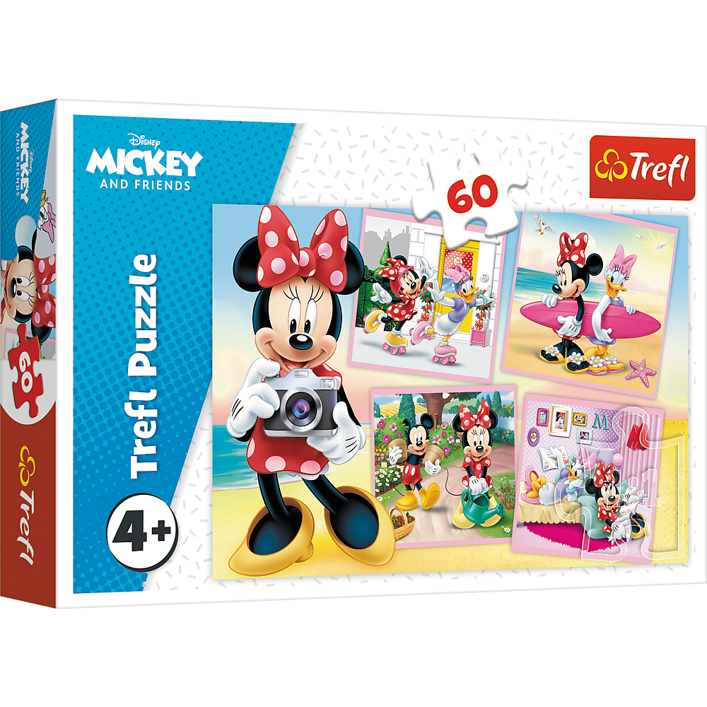 Trefl puzzle Minnie 60 kom.