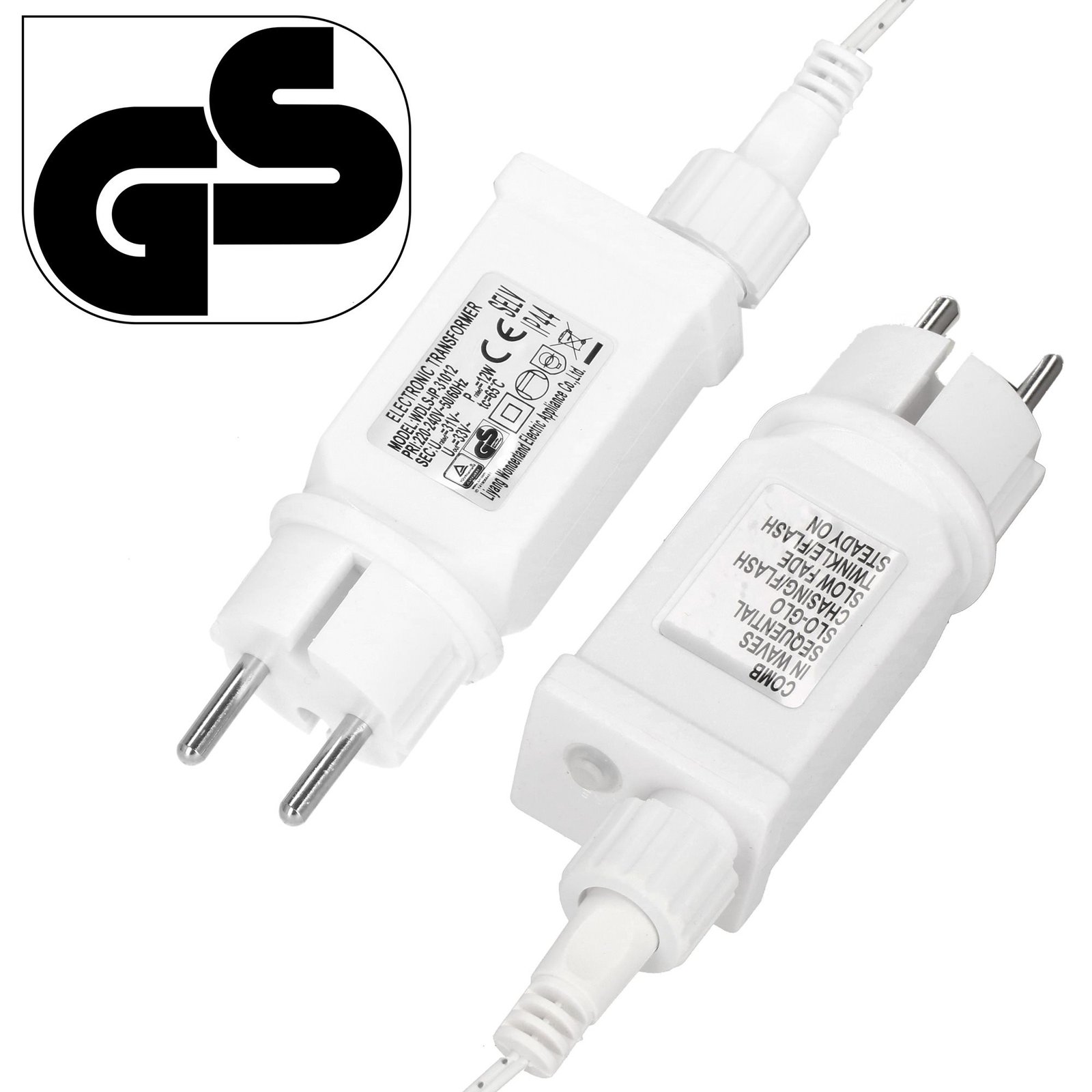 Svjetlosna zavjesa u obliku ledenih siga s 500 LED lampica