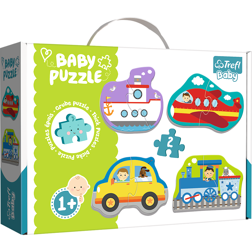 Puzzle - Baby Classic - Transportna vozila / Trefl 