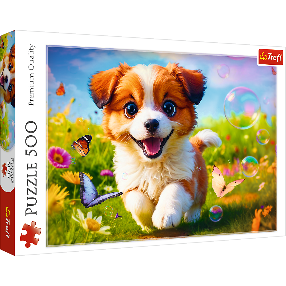 Puzzle - 500 - Happy Dog Trefl 37524