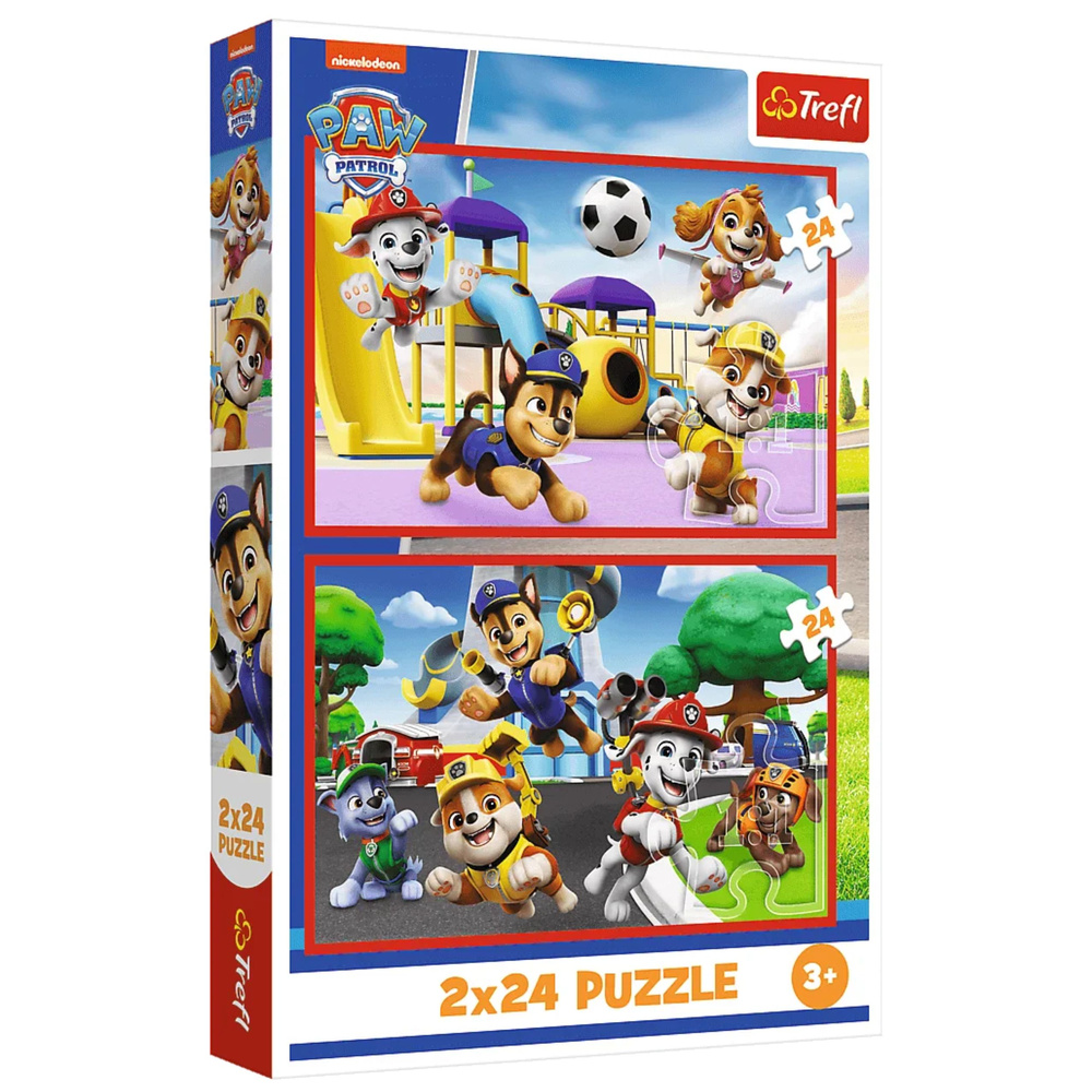 Slagalica - 2x24 - Paw Patrol Dan igre - Trefl 34434