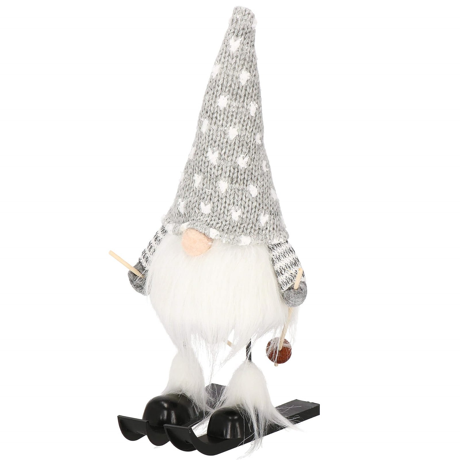 Springos božićni dekorativni ukras, patuljak na skijama