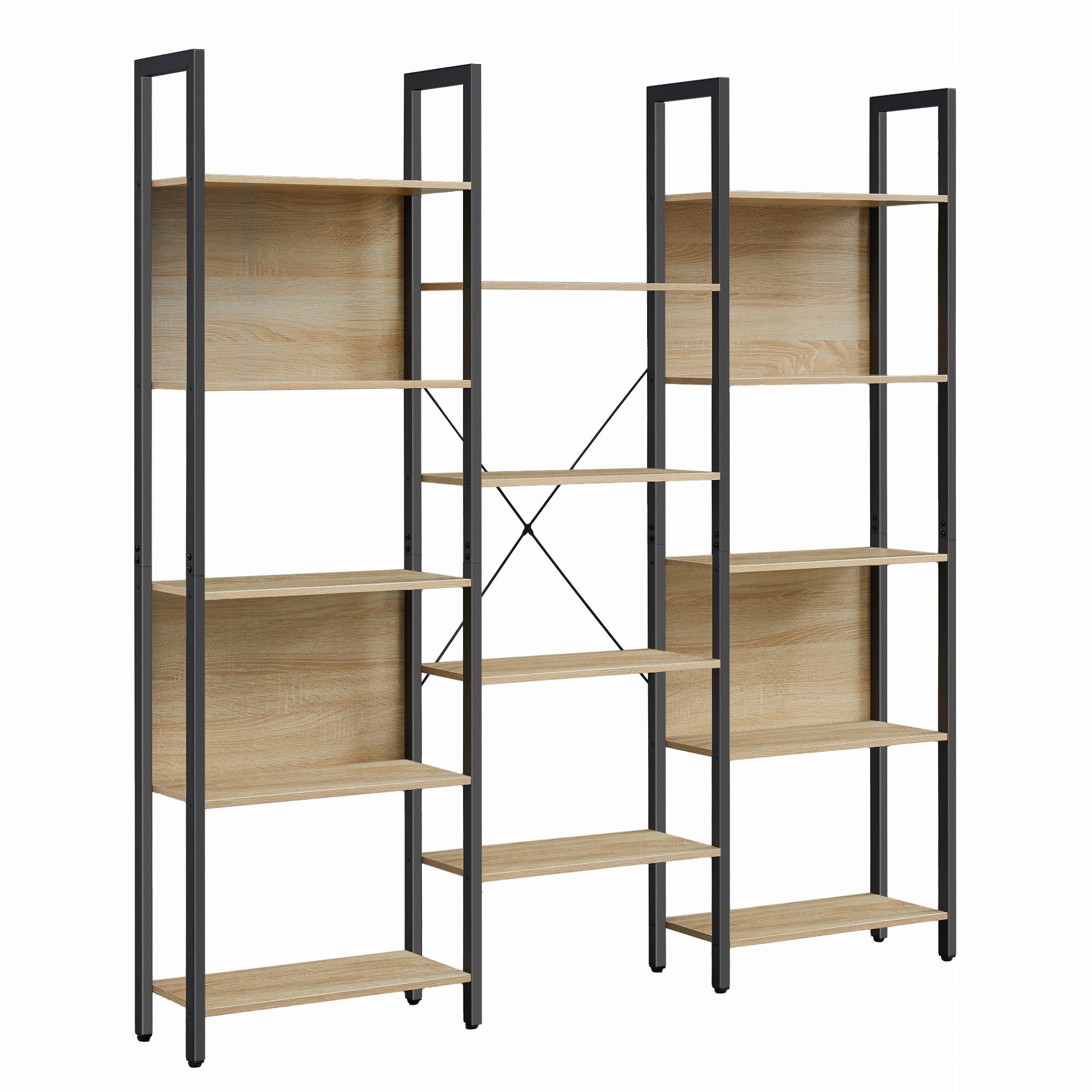 Dvostruka polica za knjige - sonoma - LLS107B11