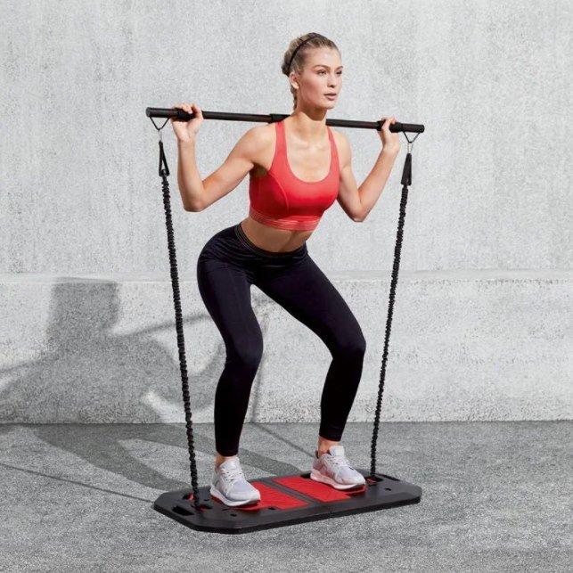 Kućni fitness set Springos CRV001 — set opreme za vježbanje od više dijelova