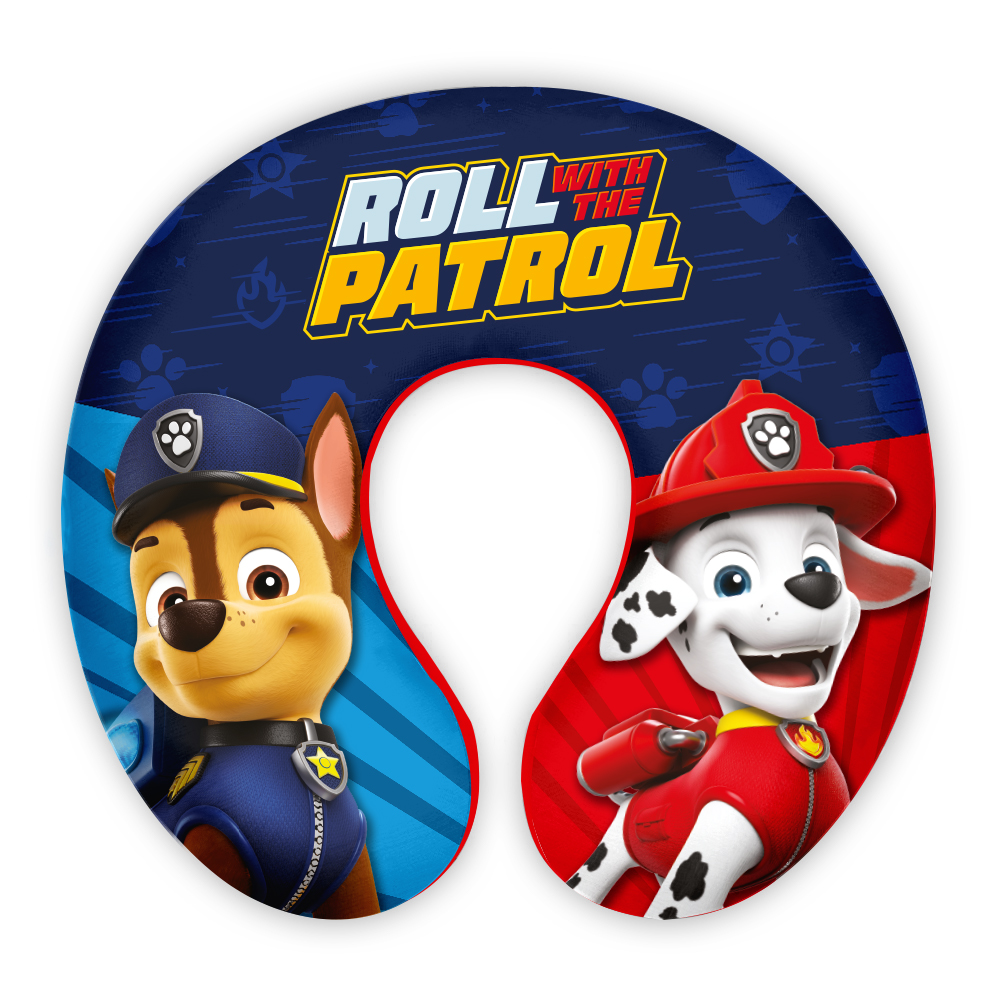Dječji potporni jastuk za vrat Paw patrol plavi