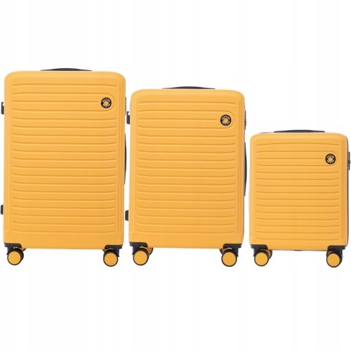 Wings set od tri kofera Liska žuti