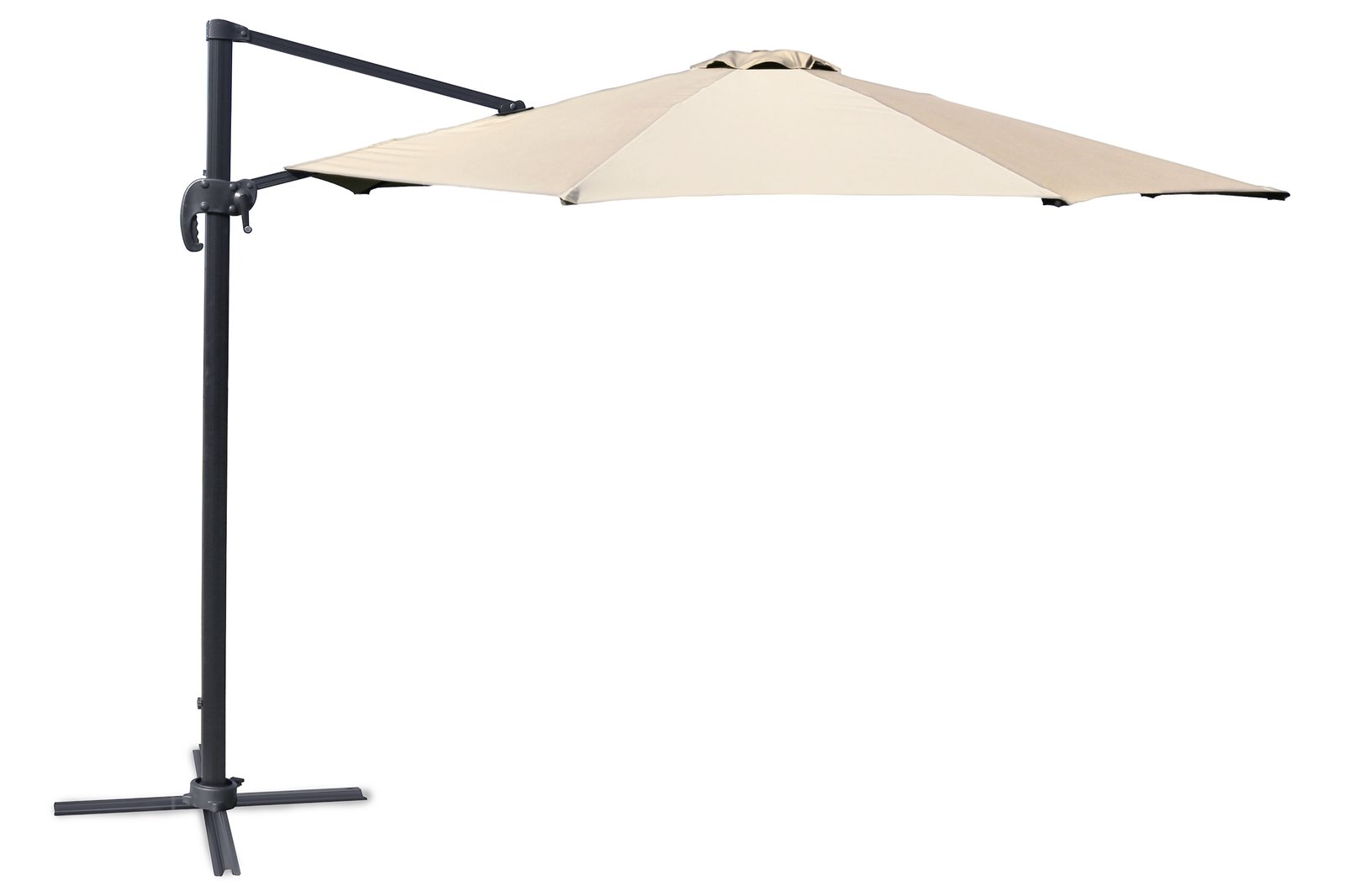 Suncobran Roma 350 cm Siva / Ecru