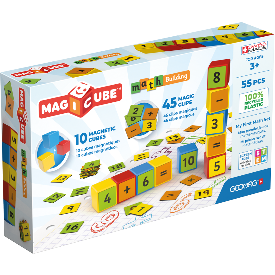 Geomag Magicube matematičke kocke, 55 kom