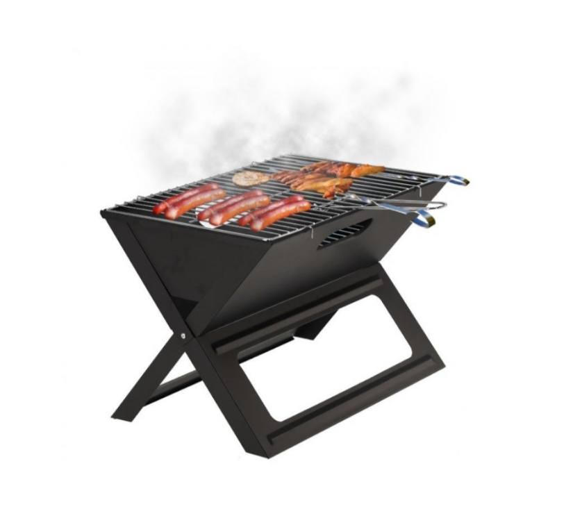 Gardenline sklopivi turistički roštilj na drveni ugljen 45 x 30 x 30 cm