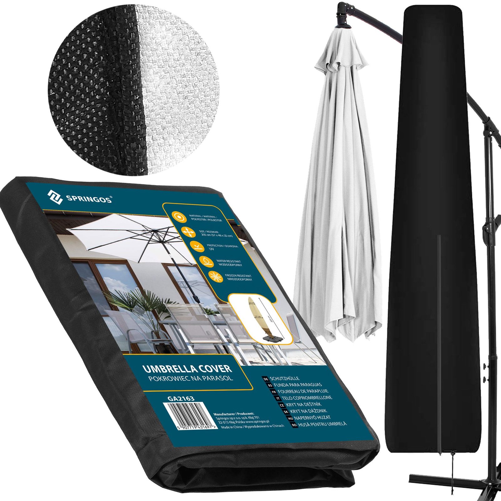 Navlaka za suncobran 205 cm 57 x 48 x 25 cm