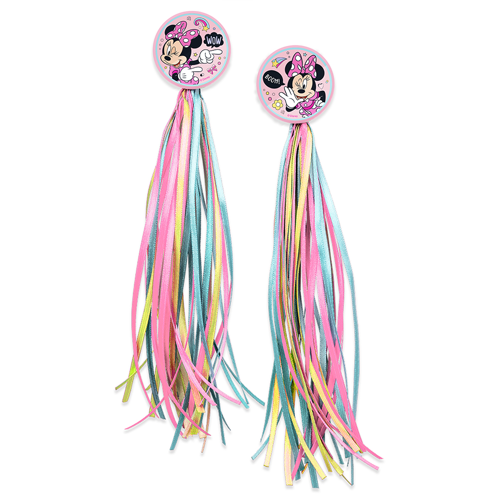 Resice za bicikl Minnie svijetlo-roza šarene