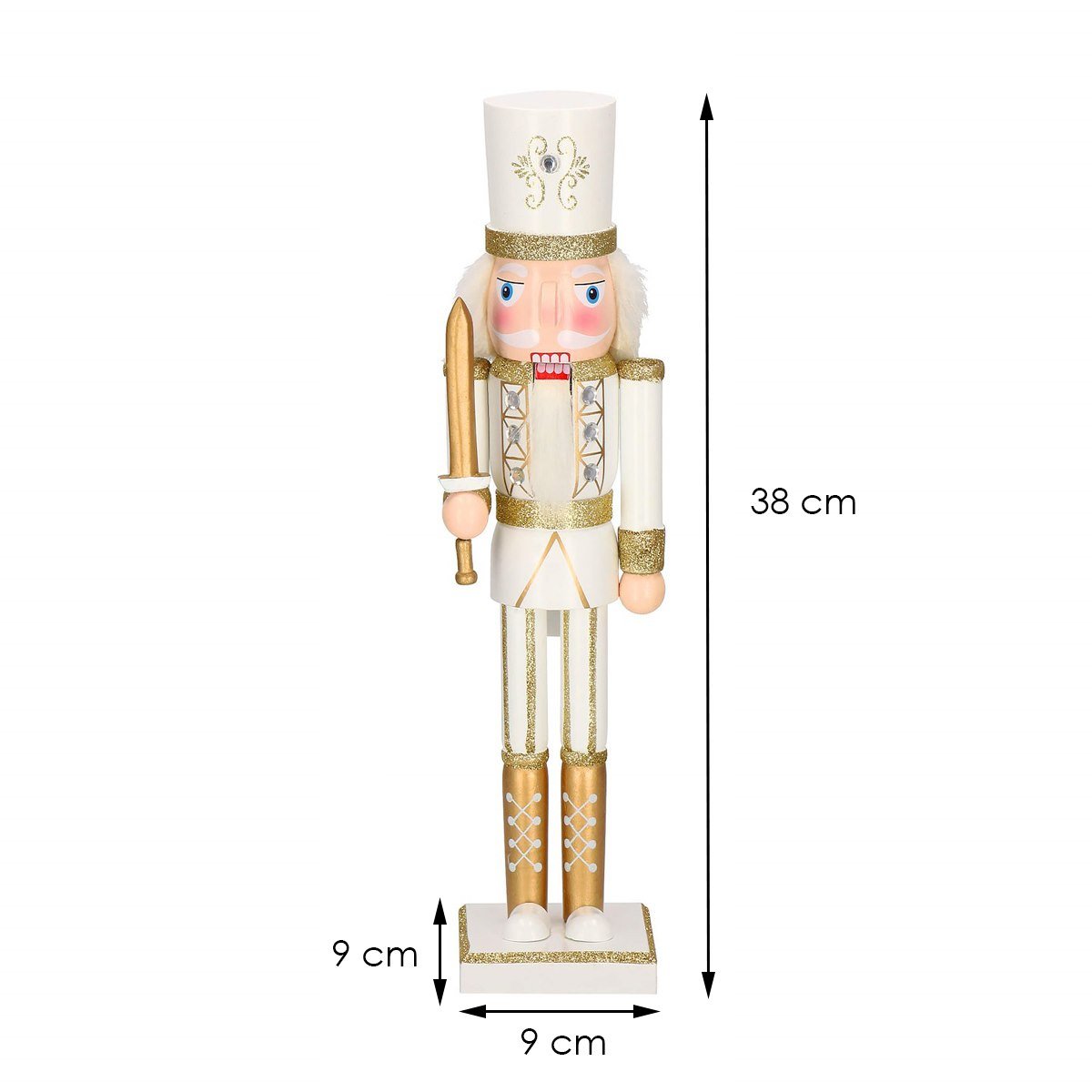 Božićni ukras “Orašar” – visina 38 cm