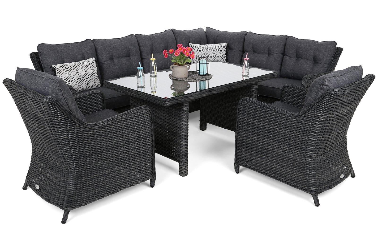 Desni kutni set California Gray / Gray Melange