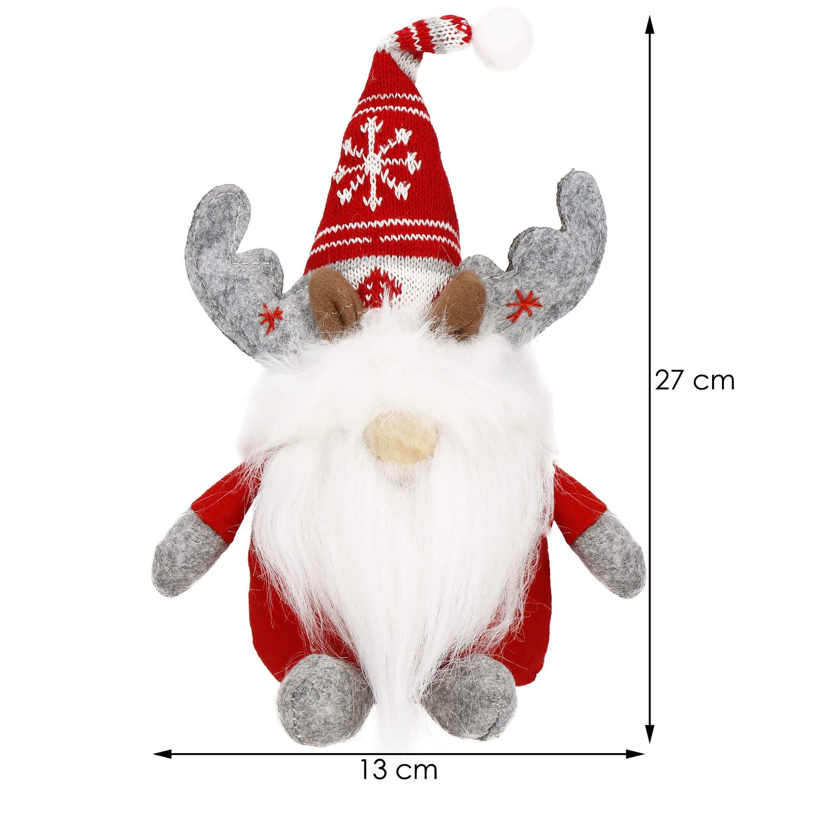 Božićni ukras "patuljak" 27 cm