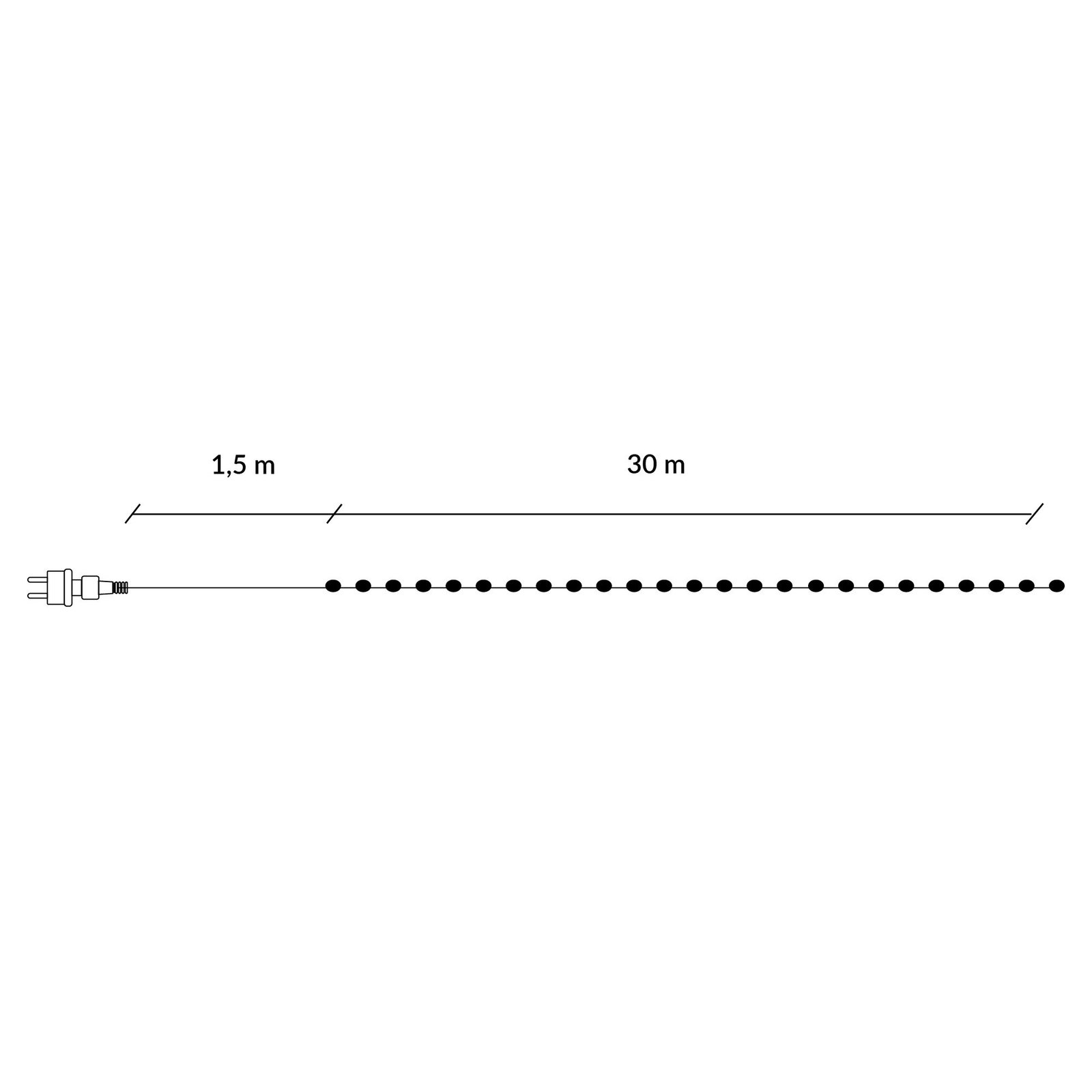 Svjetlosna cijev s 720 LED dioda