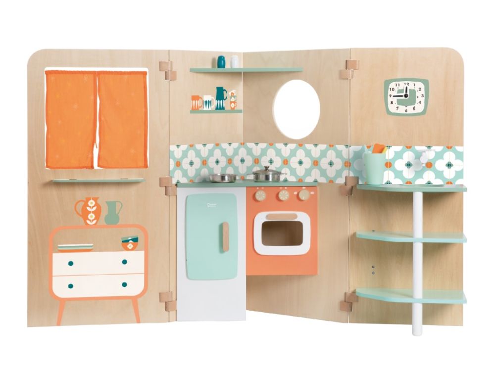 Dječja drvena kuća (sklopiva) - Moj Dom