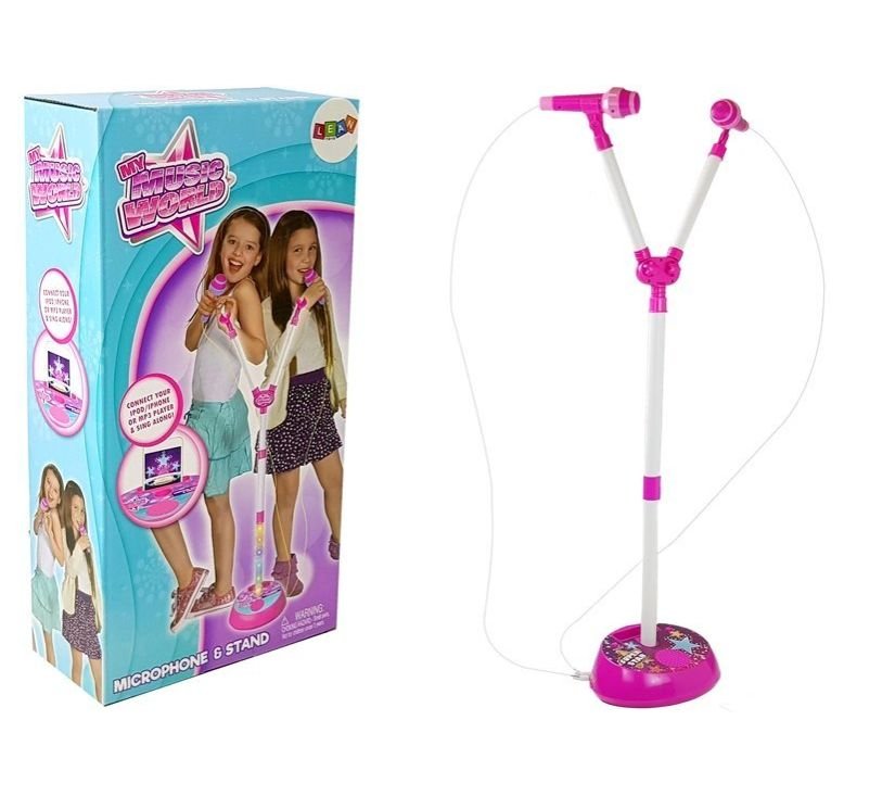 Dva mikrofona sa svijetlom, MP3