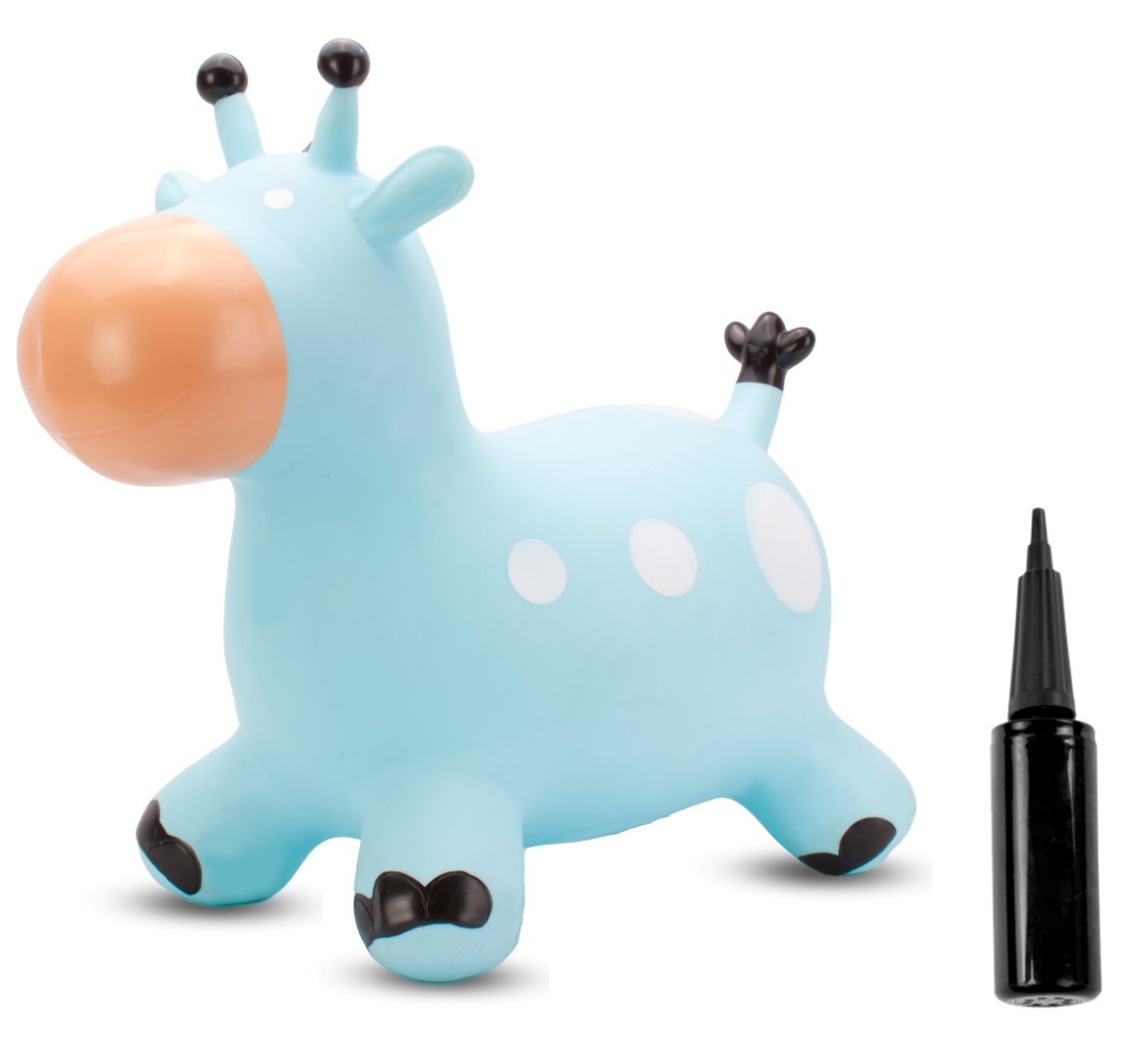 Žirafa za skakanje 60cm plava