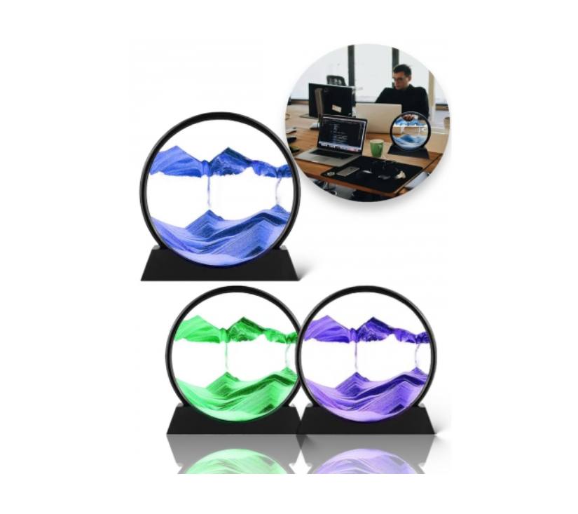 Ukrasni stakleni okvir s pokretnim pijeskom/36