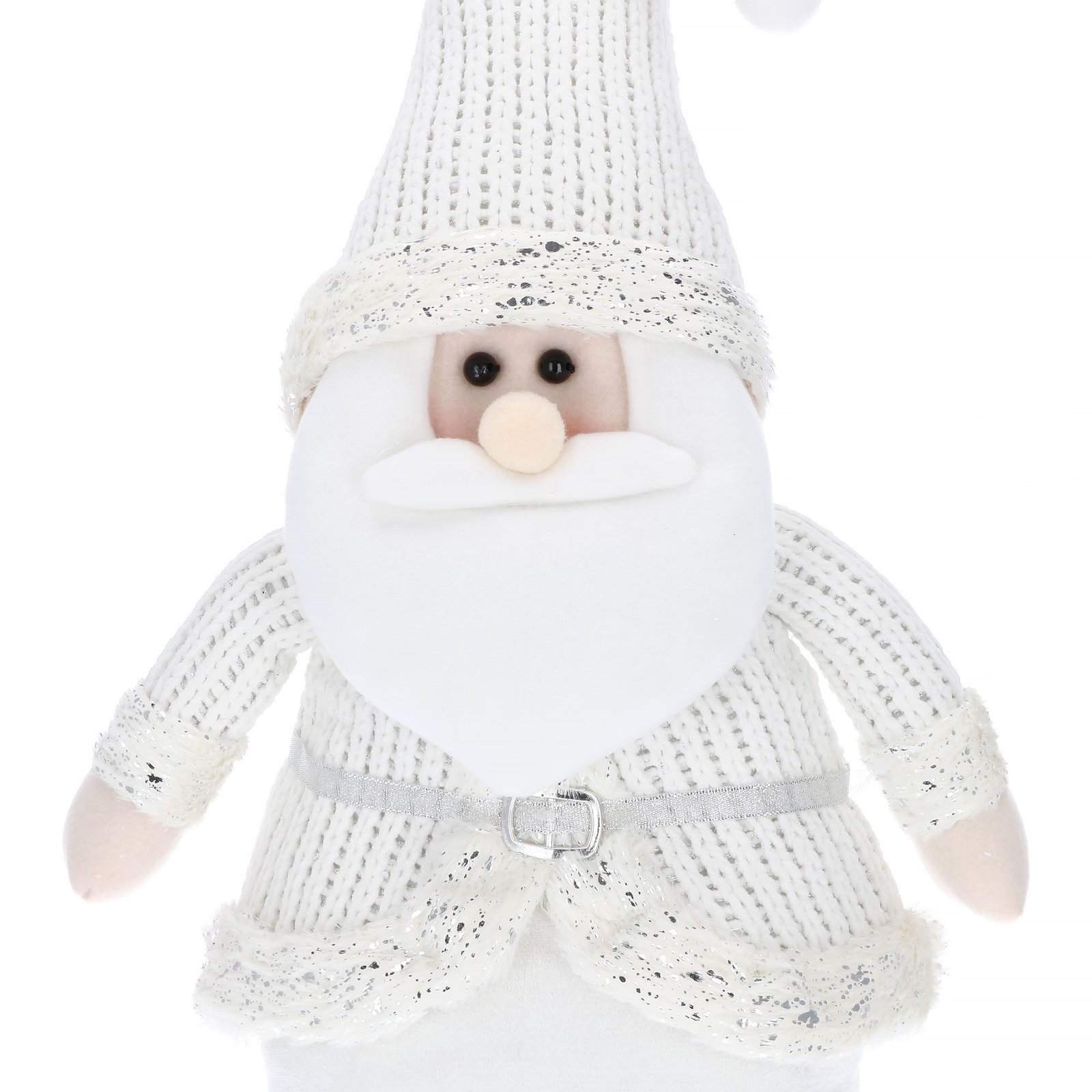 Božićni ukras "Djed Mraz, srebrni"