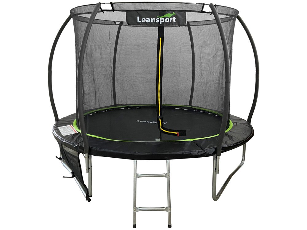 LEAN Sport Max trampolin crno-zeleni 305cm 
