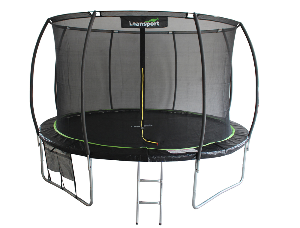 LEAN Sport Max crno-zeleni trampolin od 426 cm