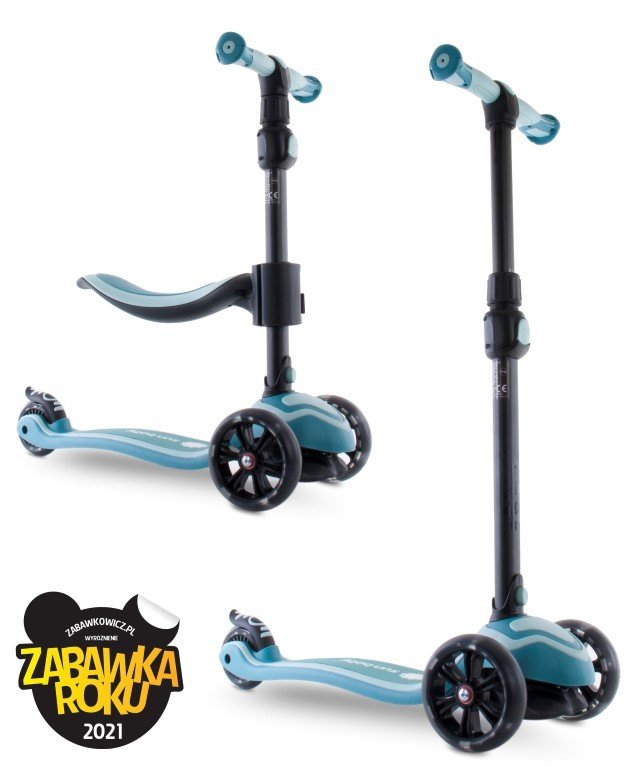 Sun Baby 3u1 dječji romobil Flash plavi