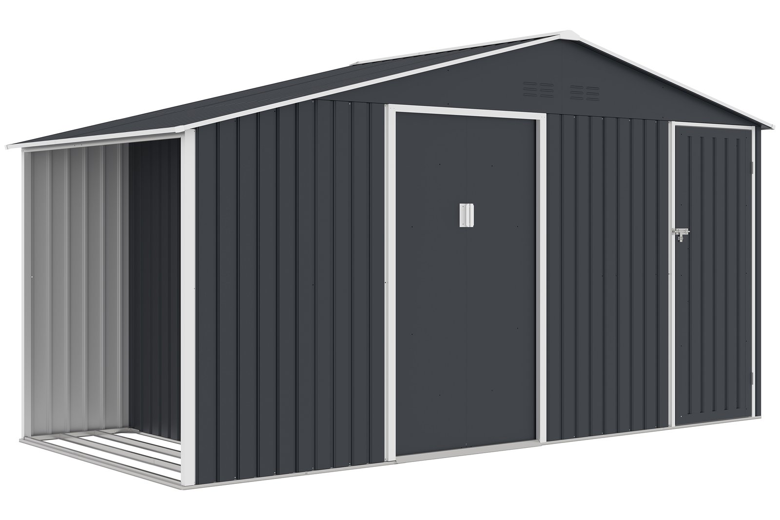 Bergen 13x6 siva alatnica s drvarnicom