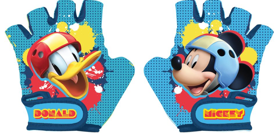 Dječje biciklističke rukavice Mickey Mouse - plave
