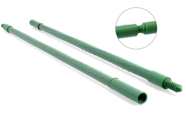 Obloženi spiralni potporni štap za biljke, promjera 11 mm, visine 60 cm, 5 komada