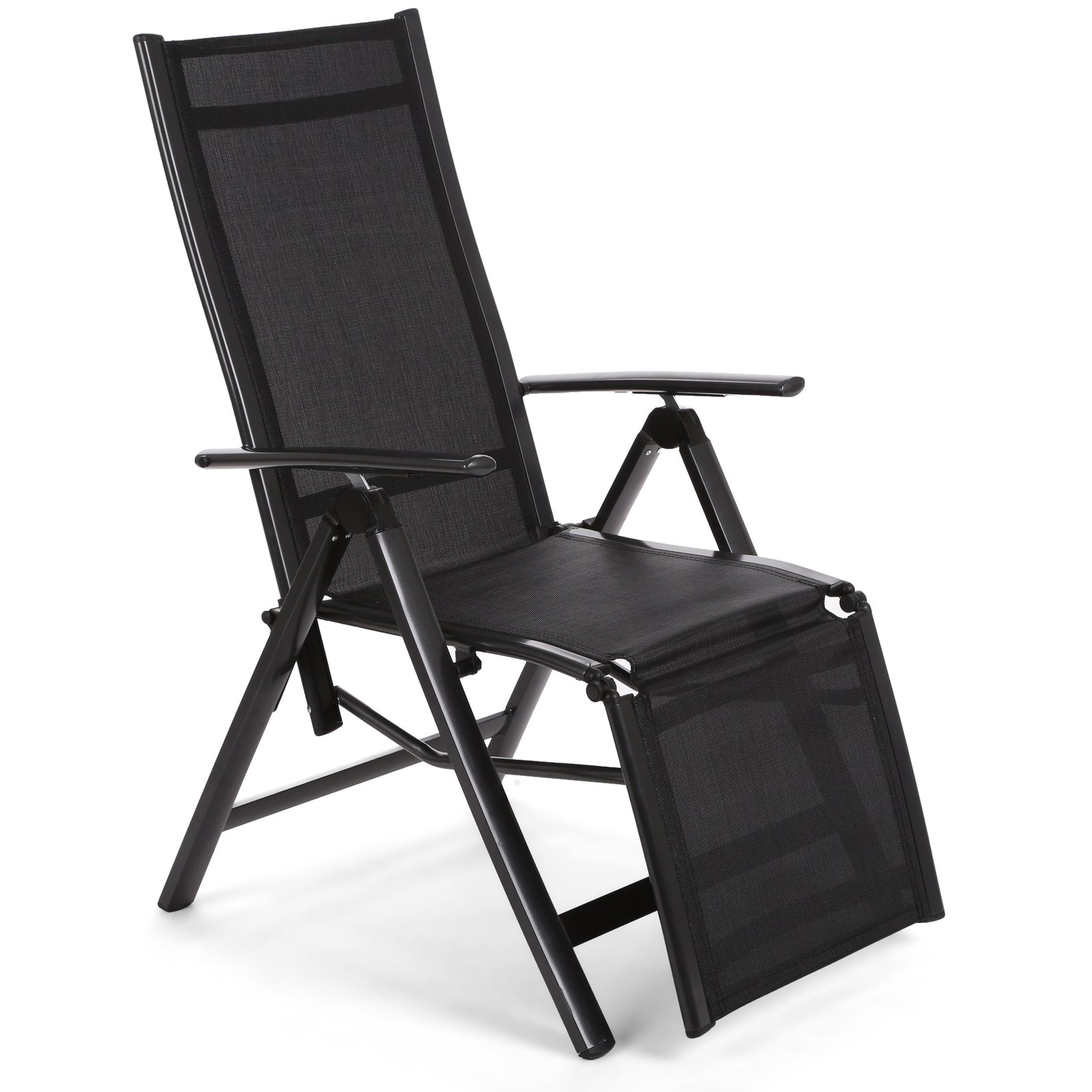 Ibiza fotelja za opuštanje crna / crna