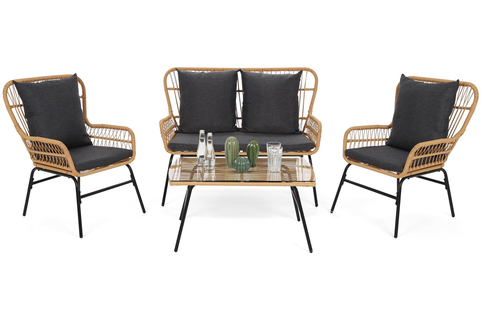 Werona bež / sivi set namještaja