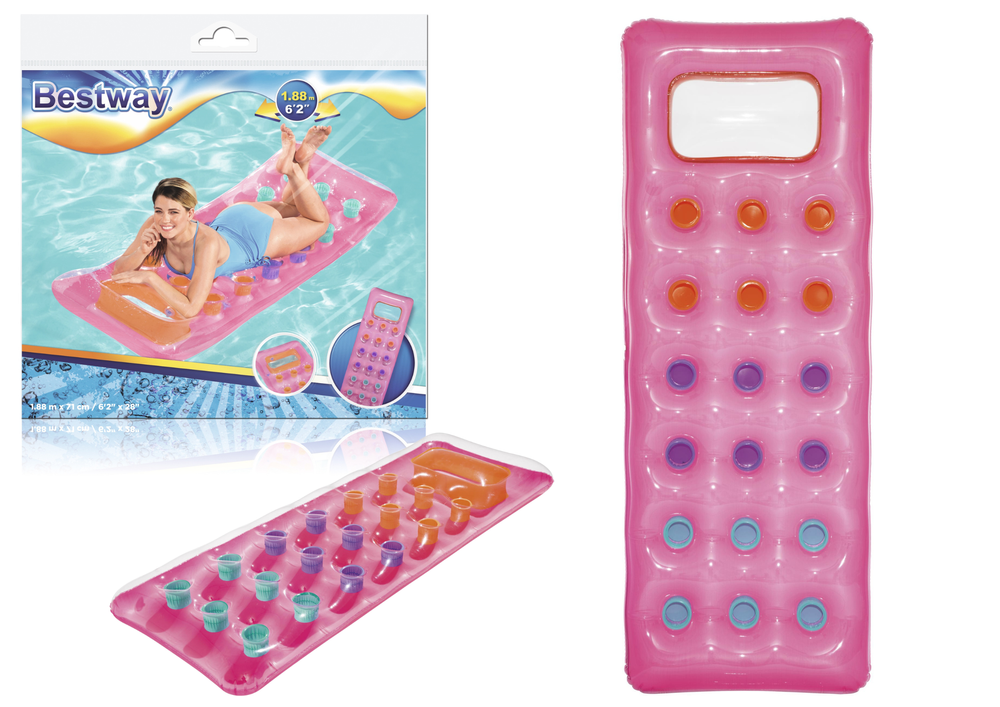 Bestway madrac na napuhavanje Pink 188 x 71 cm  
