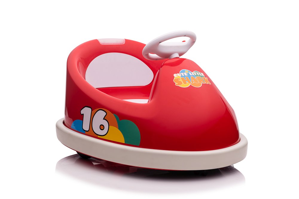 Automobil na akumulator, crveni