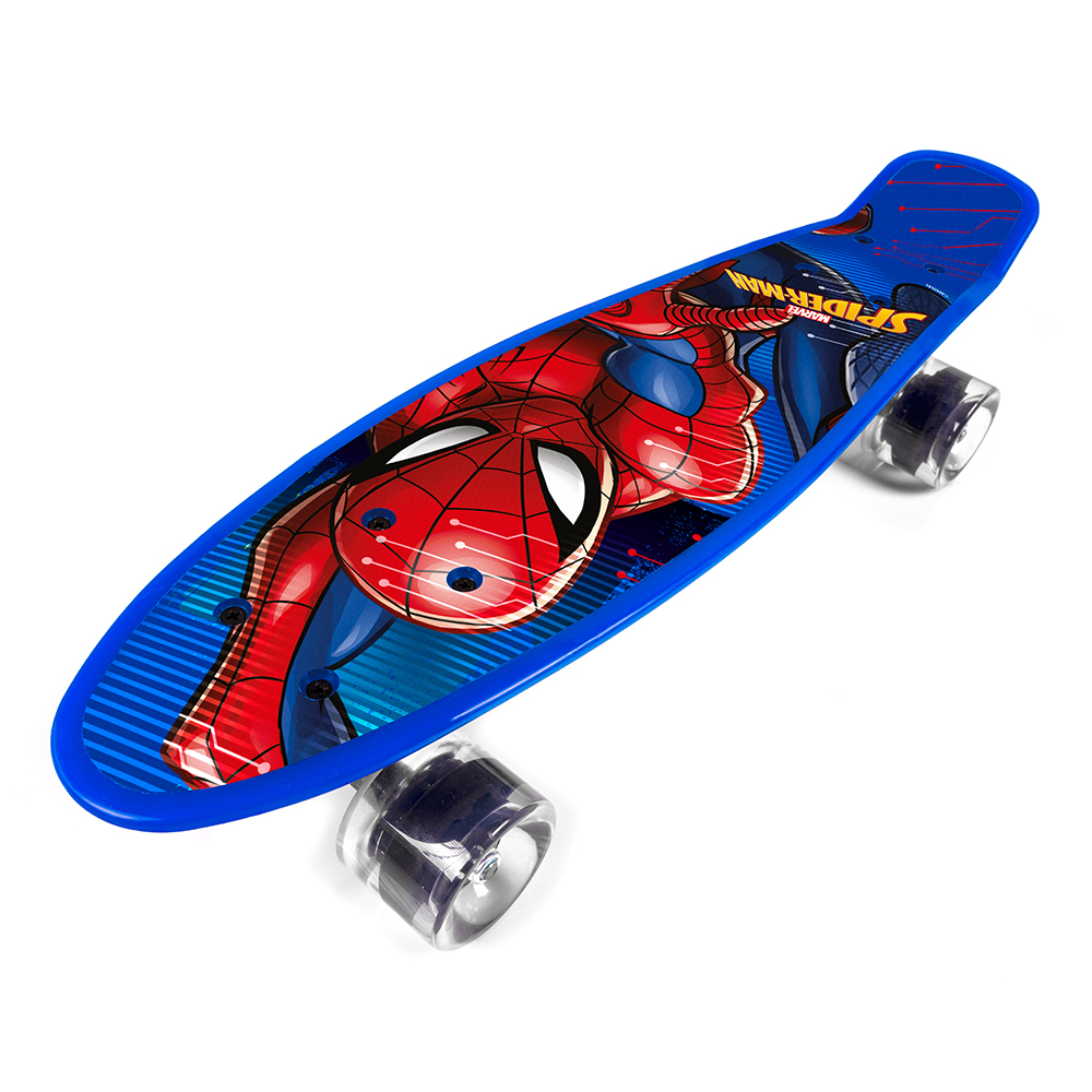 Dječji skateboard Spiderman plavi