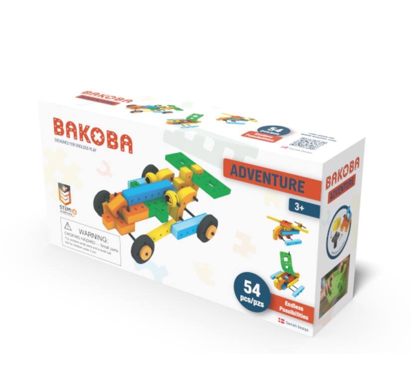 BAKOBA avantura – kreativni set kockica za djecu 3+