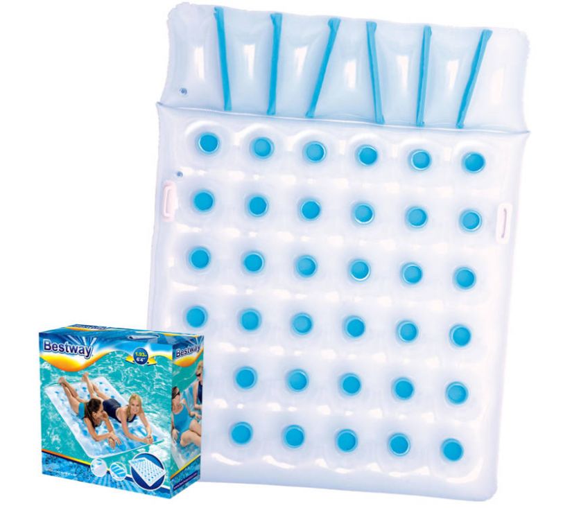 BESTWAY 43055 madrac na napuhavanje s jastukom 193cmx142cm