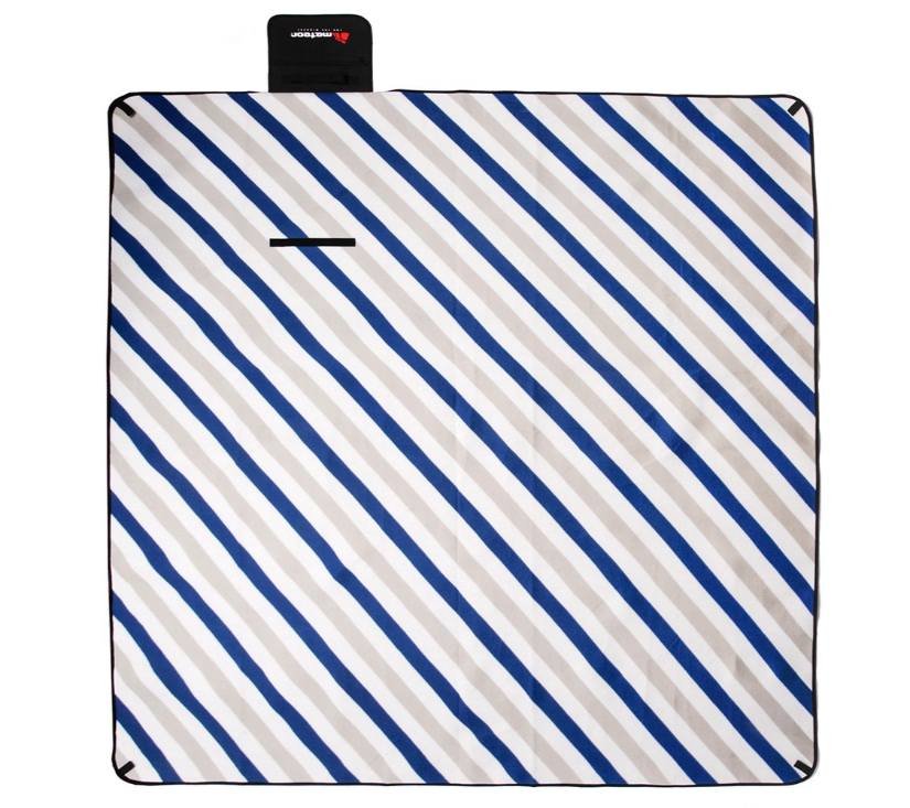 Deka za piknik Meteor 2XL 200x200 cm s višebojnim prugama