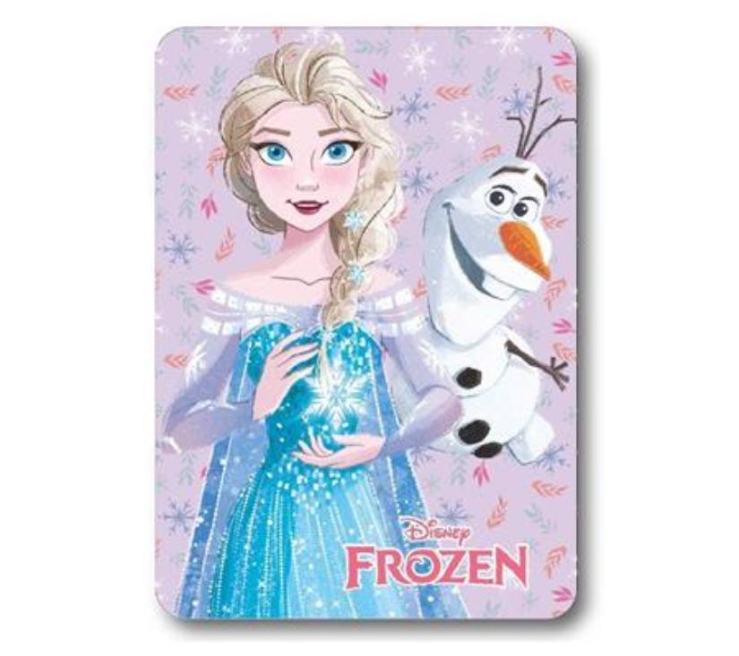 Disney Frozen deka od flisa - Elsa & Olaf 100 x 140 cm