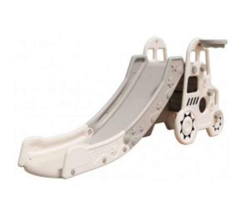 MamaKids dječji mega tobogan za dvorište i igraonicu, sivi 190 cm