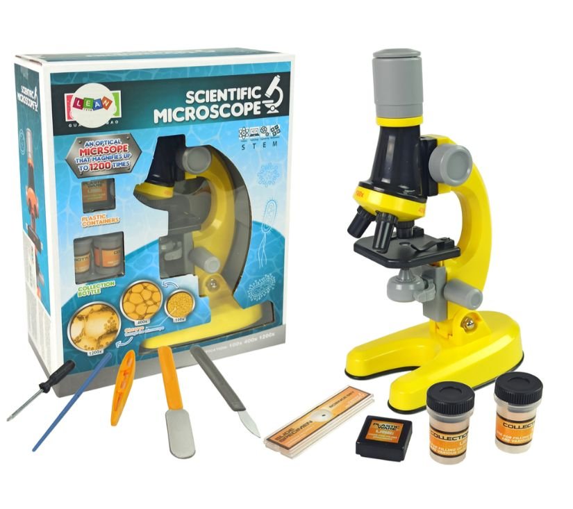 Dječji mikroskop žuti