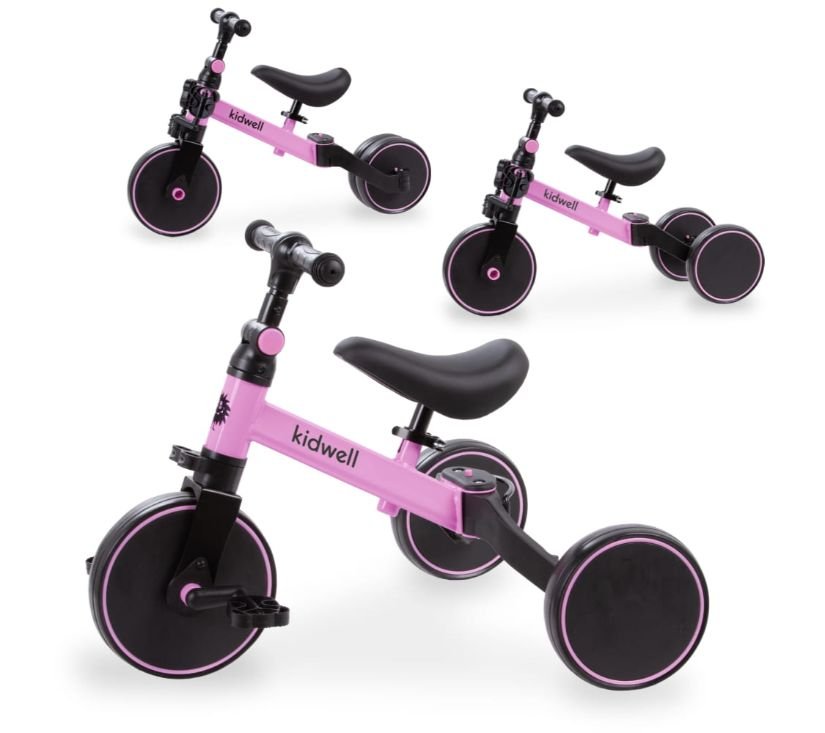 Dječji tricikl 3u1 Pico rozi