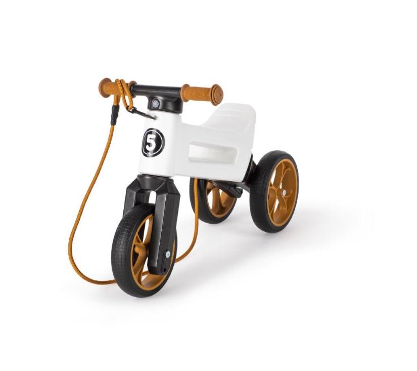 Funny Wheels tricikl Super Sport 2u1 bijeli