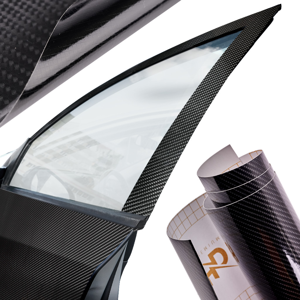 Karbonska rola folije 1.52 X 18 m crna