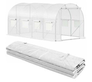 Folija za vrtni plastenik, 4 × 2,5 × 2 m